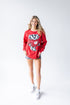 Wisconsin Mascot Chenille Comfort Crew